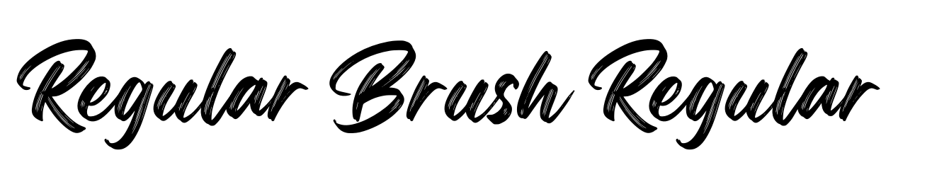 Regular Brush Regular